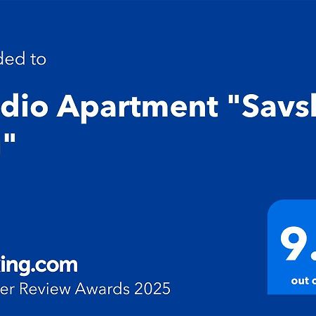 Studio appartment Savski Trg Belgrad Exteriör bild